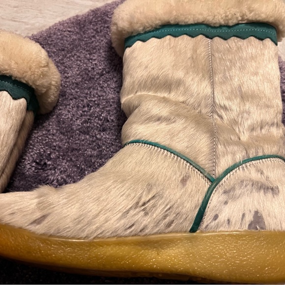 Dival Alphine “Alessia” Boots-Goat fur-merino wool interior-women 39(8)-Italy - Picture 8 of 14